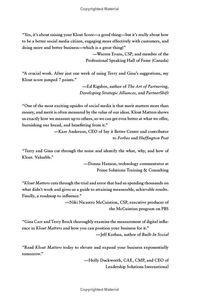 Klout Matters: How To Engage Customers