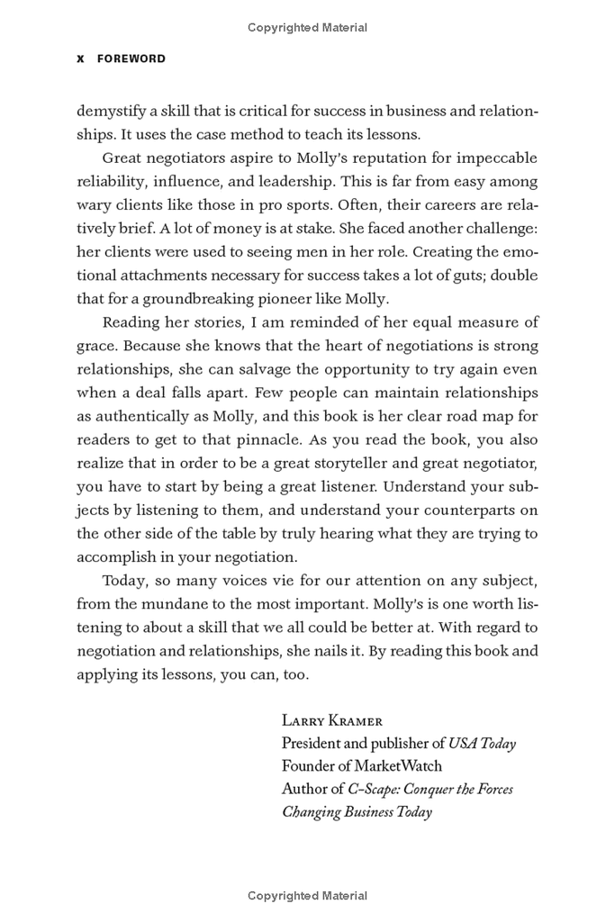 Winner'S Guide To Negotiating