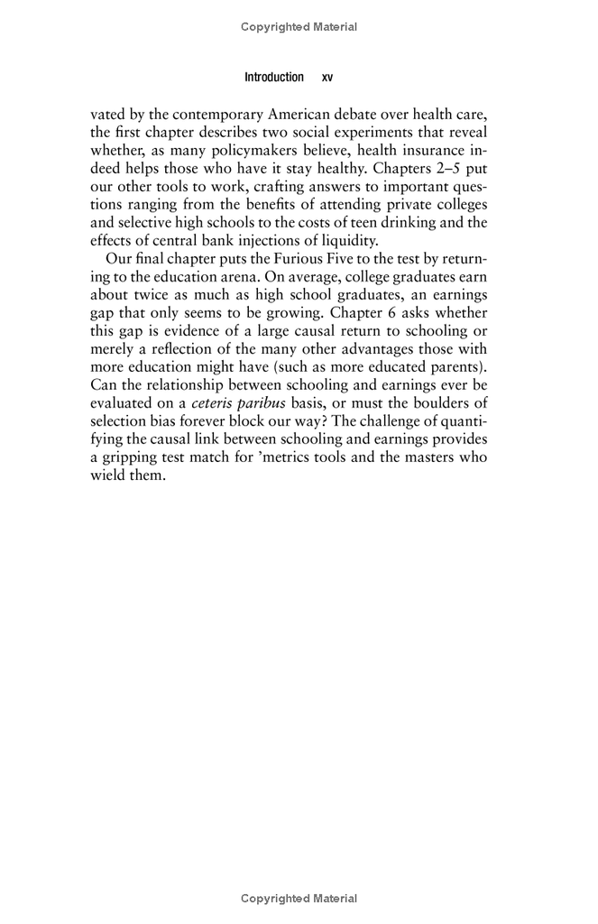 Mastering 'Metrics: The Path from Cause to Effect