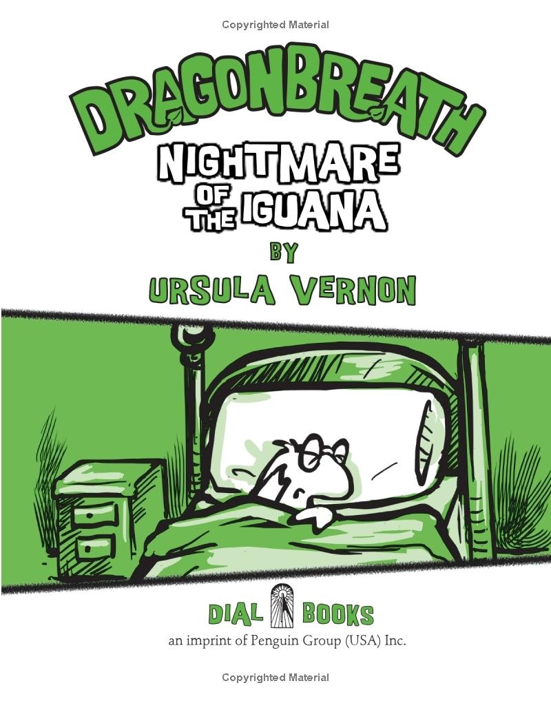 Nightmare Of The Iguana (Dragonbreath #8)
