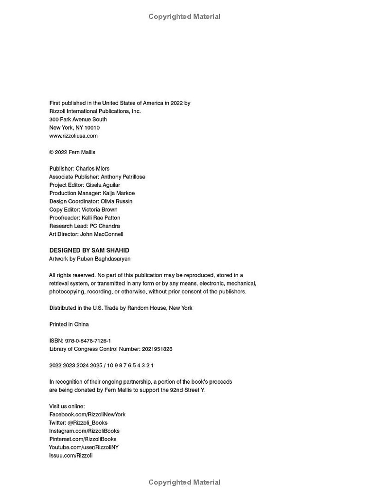 Fashion Icons: Fashion Lives with Fern Mallis