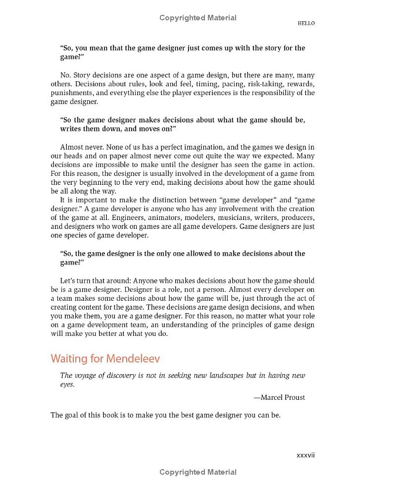 The Art of Game Design