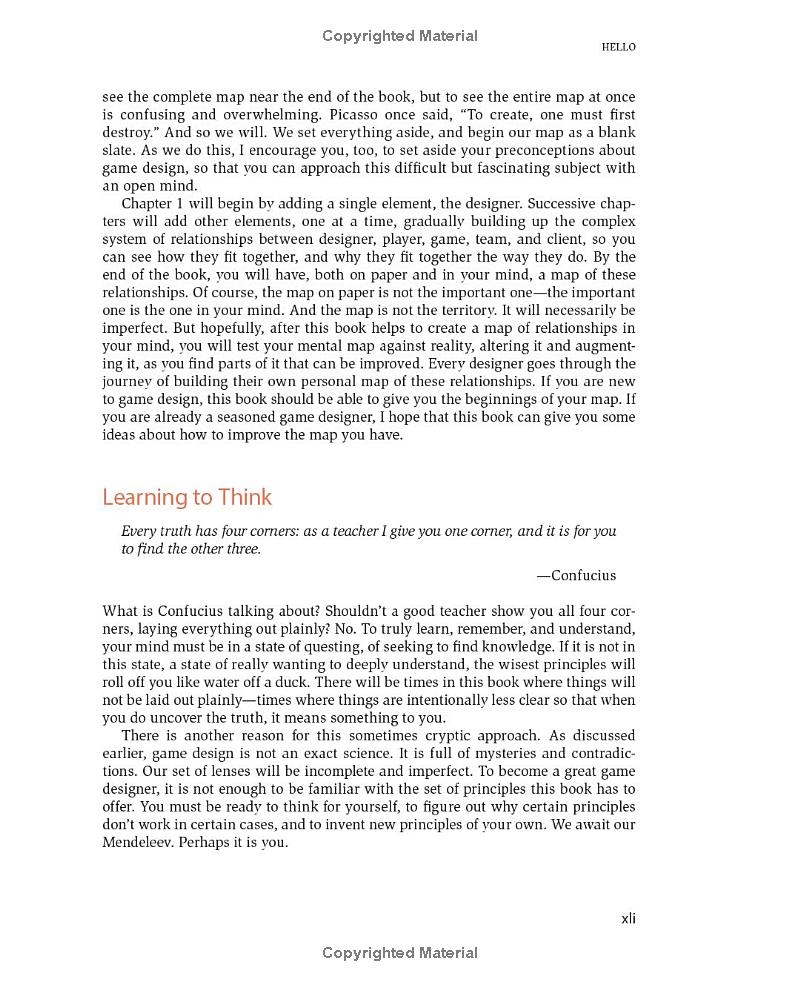 The Art of Game Design