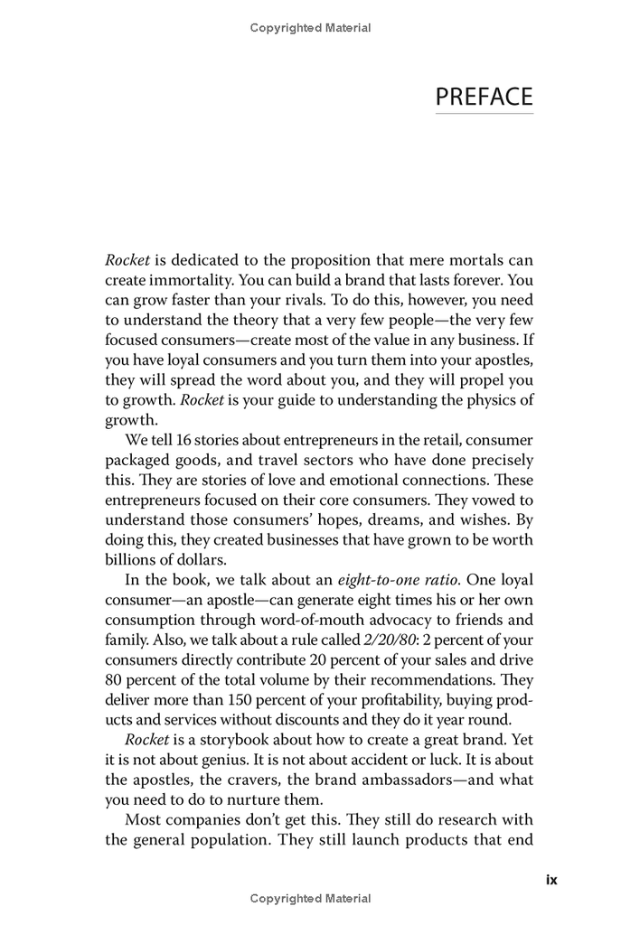 Rocket : Eight Lessons To Secure Infinite Growth