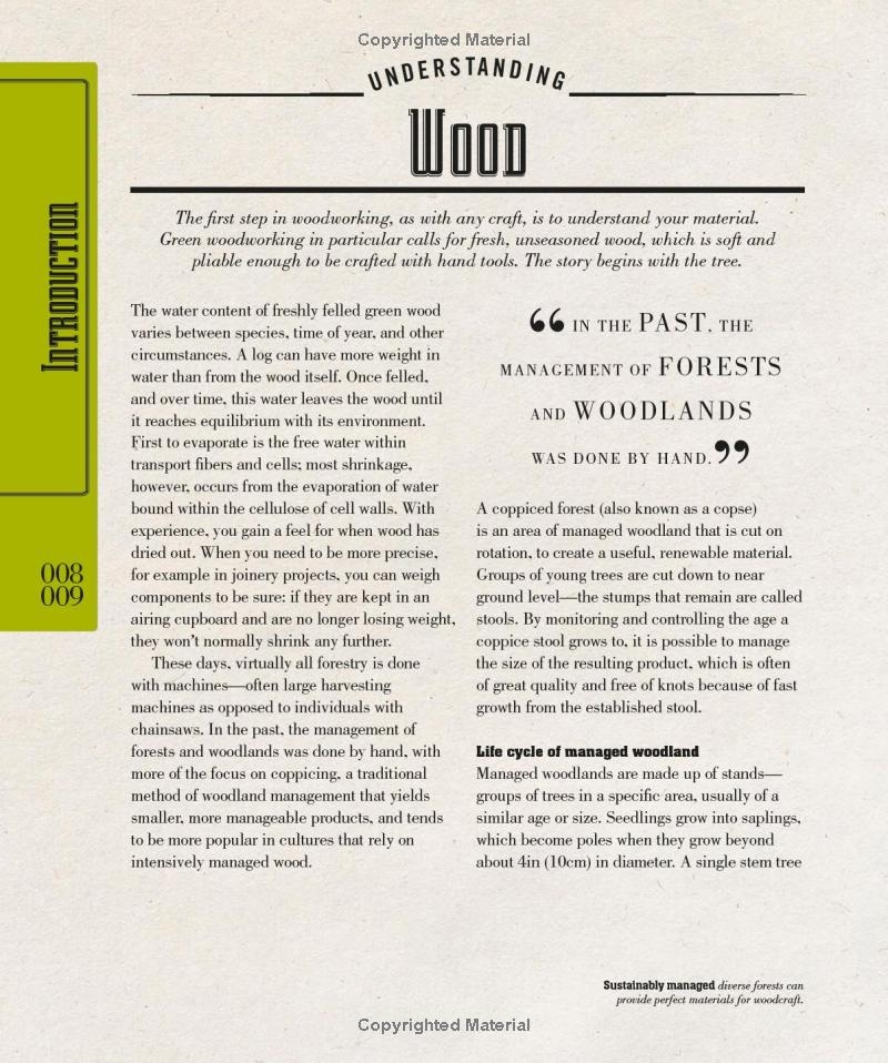 Woodcraft: Master the Art of Green Woodworking with Key Techniques and Inspiring Projects