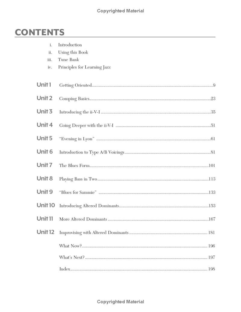 Jazz Piano Fundamentals: Explanations, Exercises, Listening Guides, and Practice Plans for the First Six Months of Study