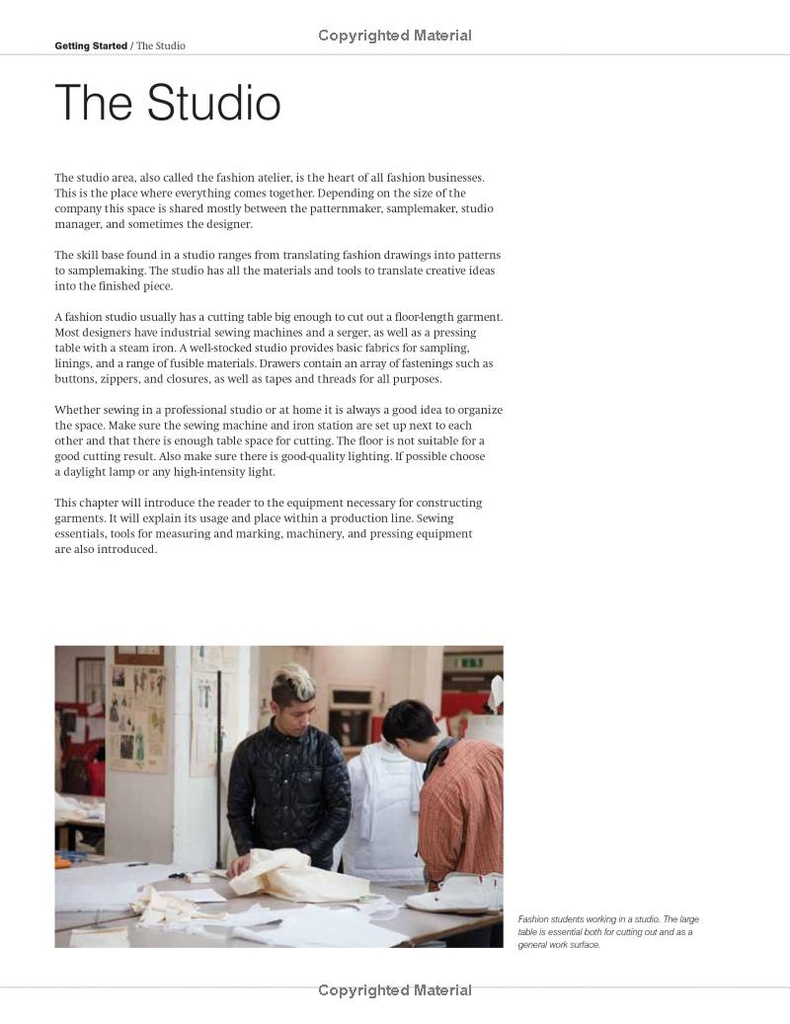 Sewing for Fashion Designers