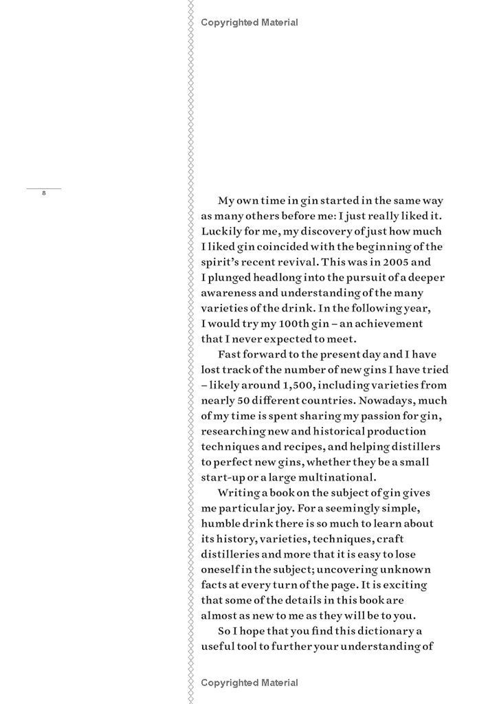 The Gin Dictionary