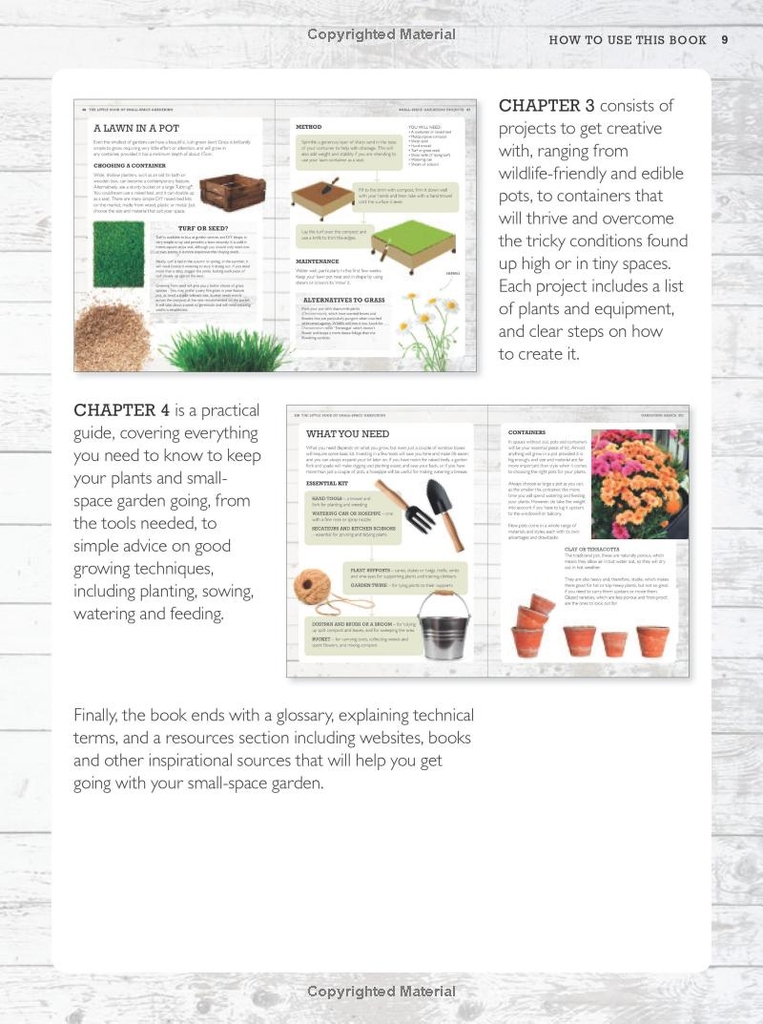 RHS Little Book of Small-Space Gardening