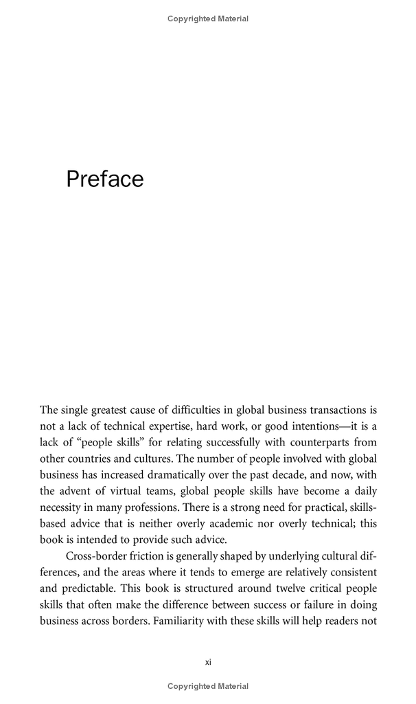 Working Globesmart: 12 People Skills for Doing Business Across Borders