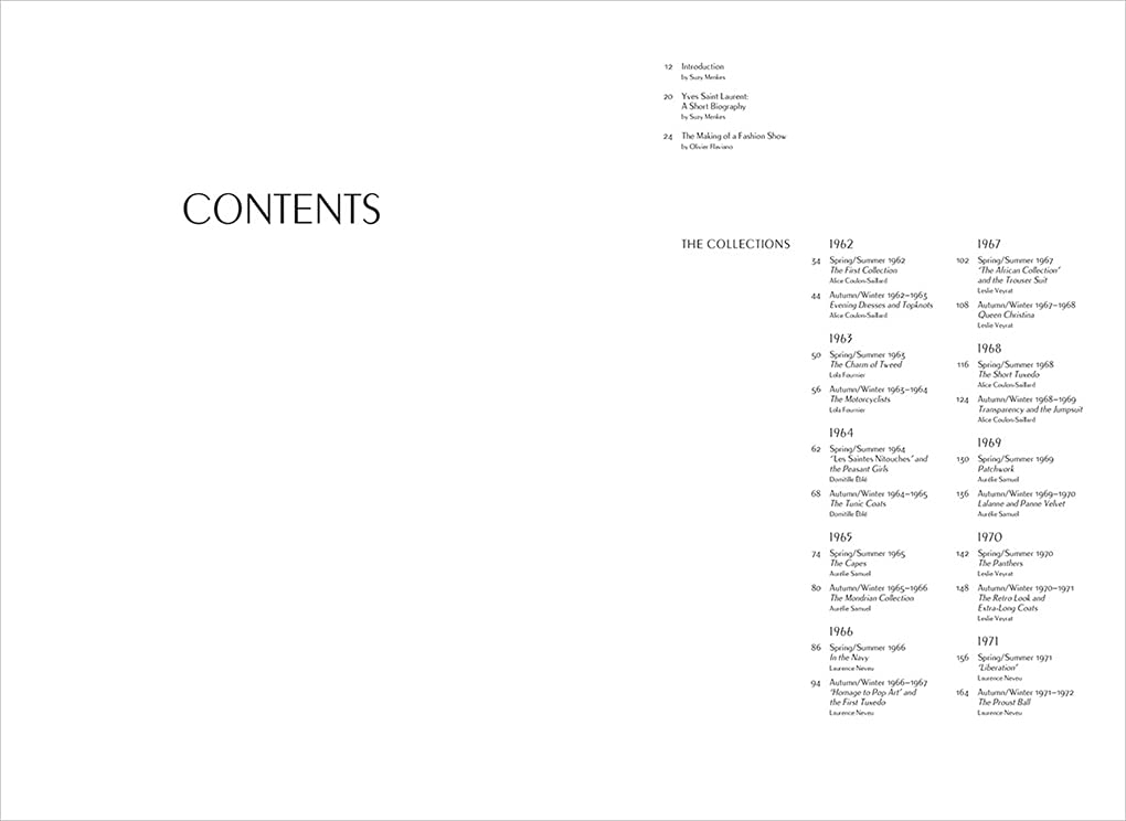 Yves Saint Laurent Catwalk: The Complete Haute Couture Collections