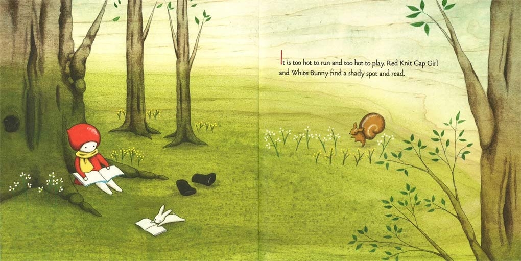 Red Knit Cap Girl And The Reading Tree