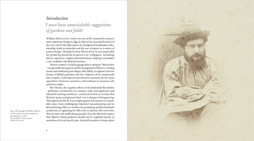 William Morris's flowers (victoria and albert museum)