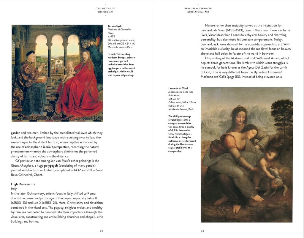 The history of western art