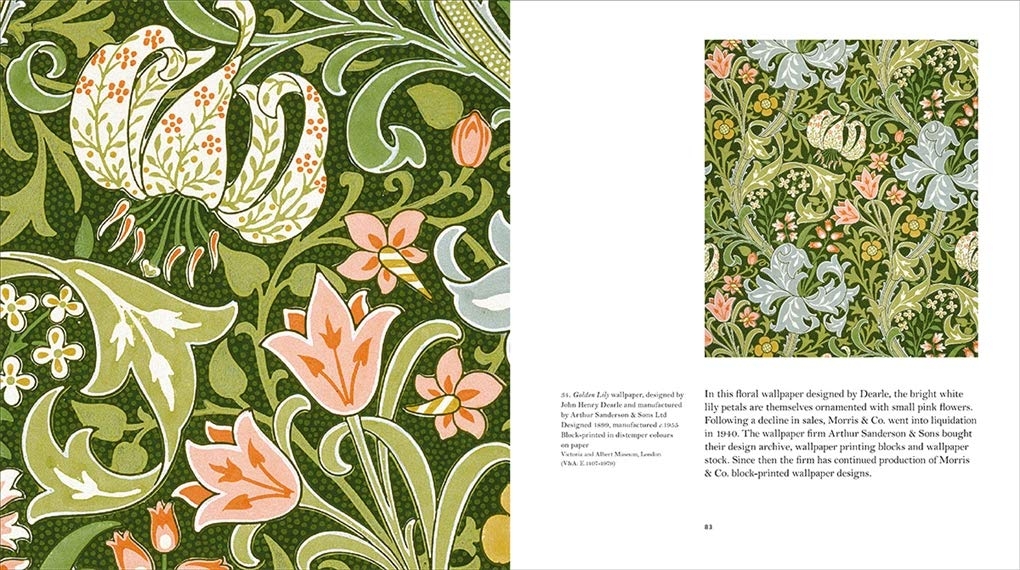 William Morris's flowers (victoria and albert museum)