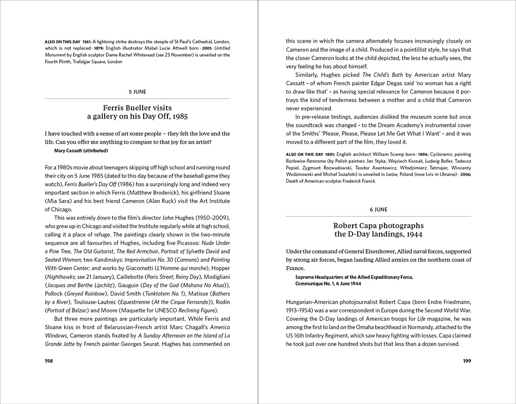 Art day by day 366 brushes with history