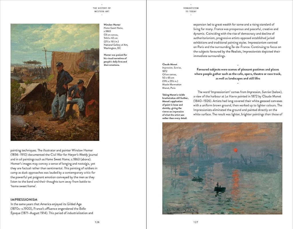 The history of western art