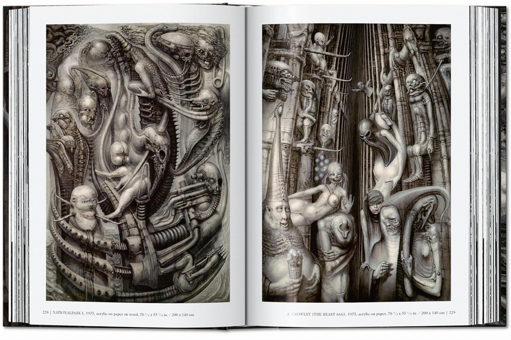 HR Giger. 45th Ed.