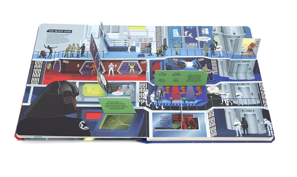 Star Wars Bounty Hunt Lift And Look Book