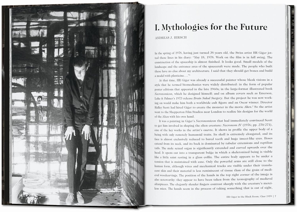 HR Giger. 45th Ed.