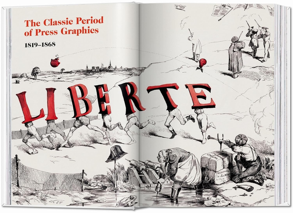 History of Press Graphics. 1819-1921