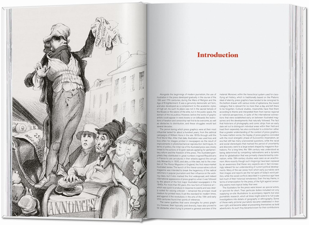 History of Press Graphics. 1819-1921