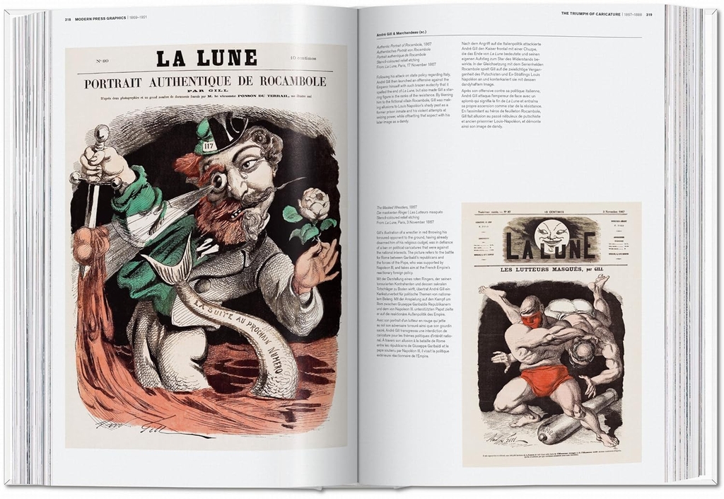 History of Press Graphics. 1819-1921