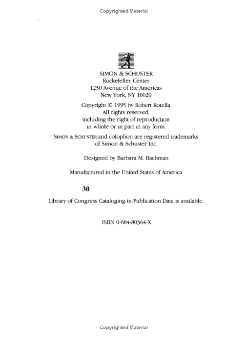 Golf is not a game of perfect