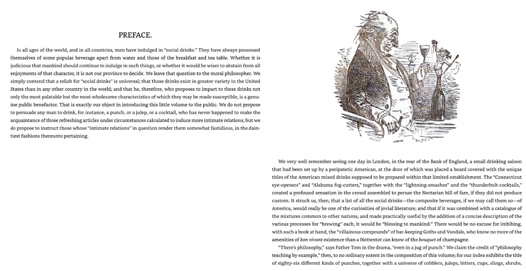 Jerry Thomas Bartenders Guide 1862 Reprint: How to Mix Drinks, or the Bon Vivant's Companion