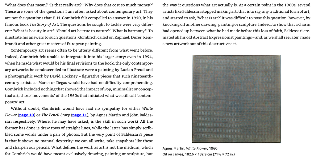 The story of contemporary art