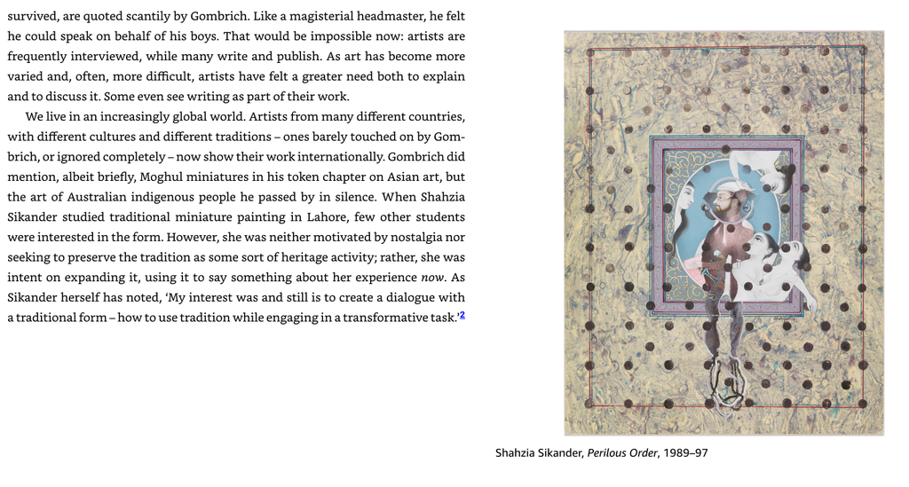 The story of contemporary art