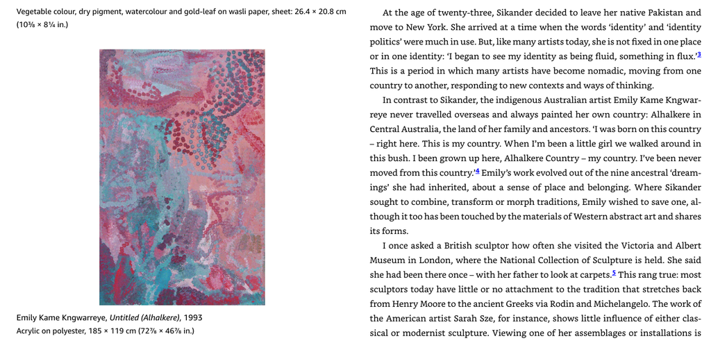 The story of contemporary art