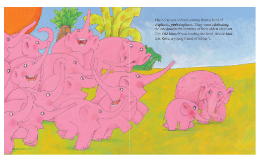 Elmer & The Birthday Cake