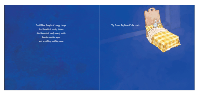 Small Blue And The Deep Dark Night