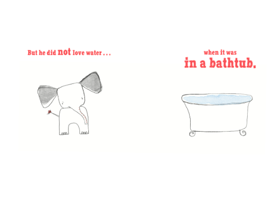 Small Elephant'S Bathtime