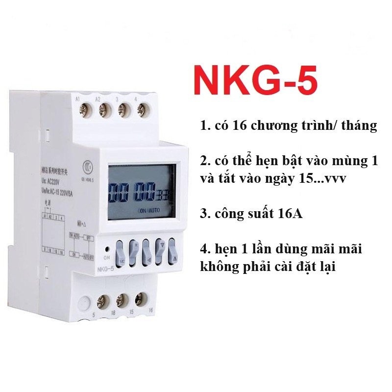 Bộ hẹn giờ tháng NKG-5