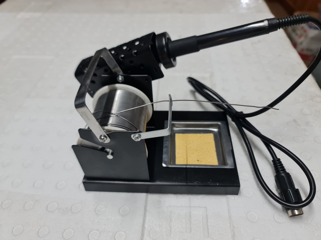 Gác tay hàn + Giá đỡ thiếc