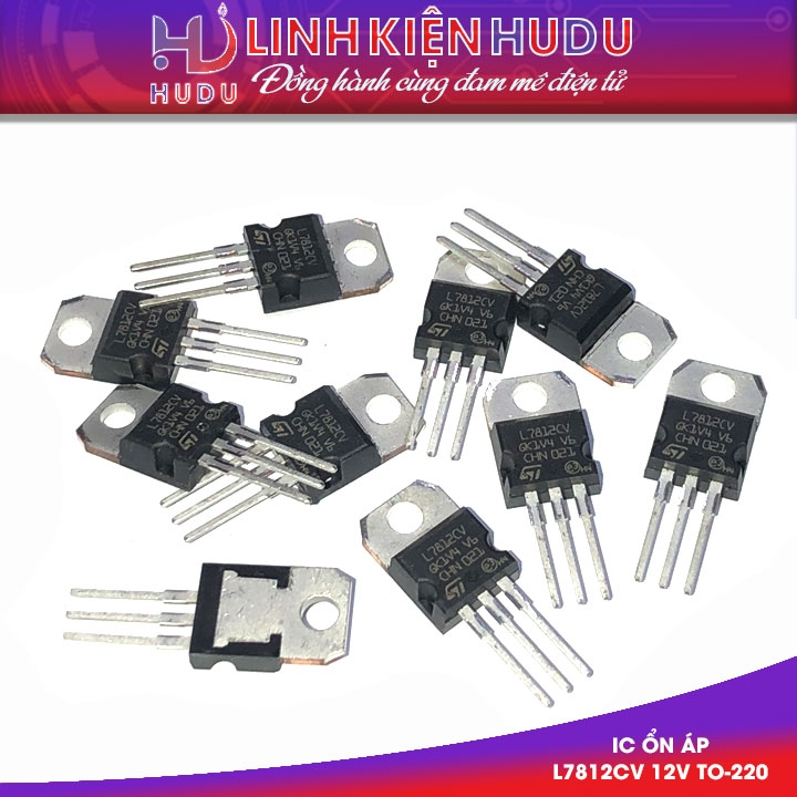 Combo 10 con IC ổn áp L7812CV