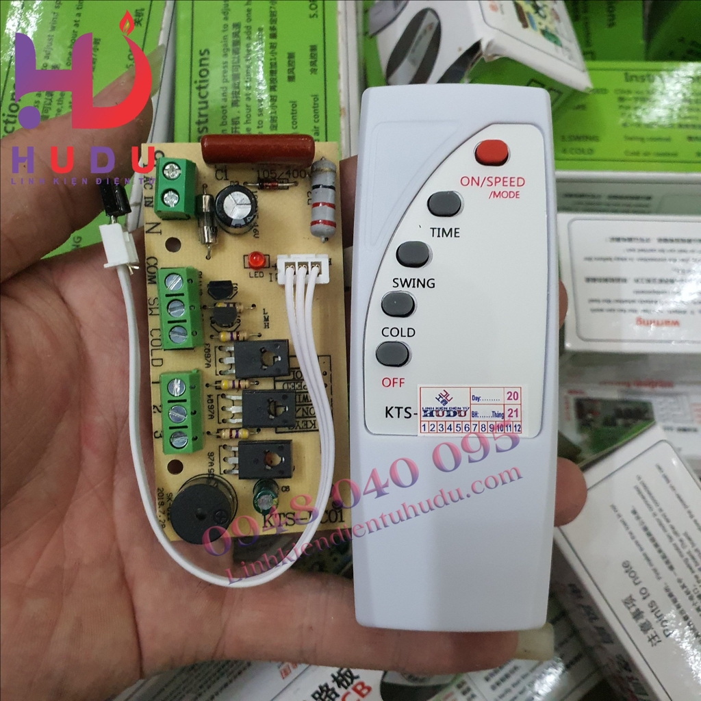 Bộ Điều khiển quạt hơi nước đa năng