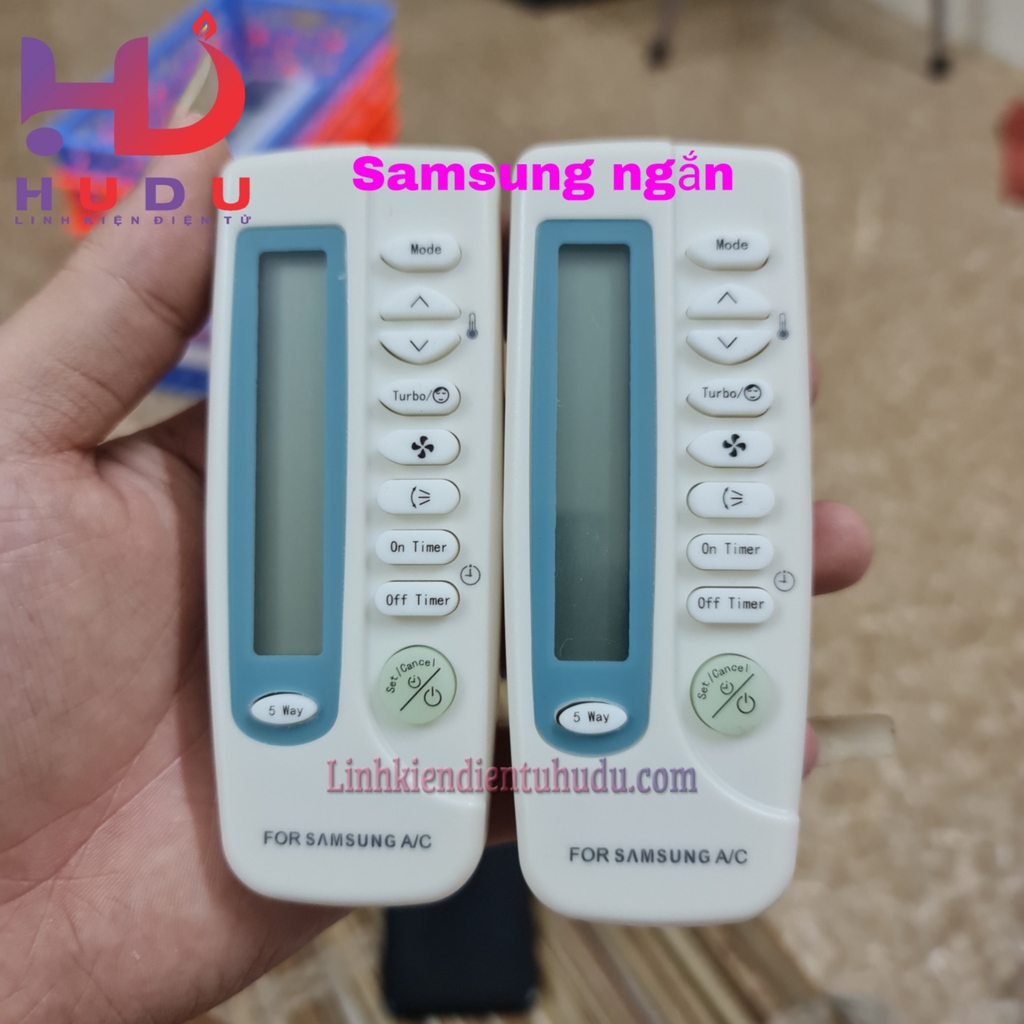 Điều khiển Samsung ngắn
