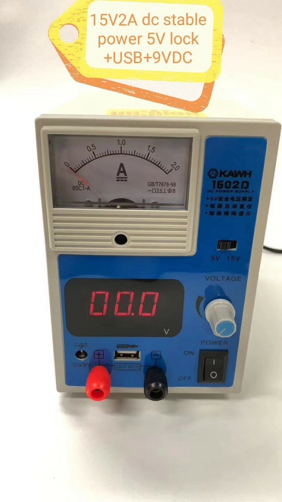 Máy cấp nguồn 15V-2A