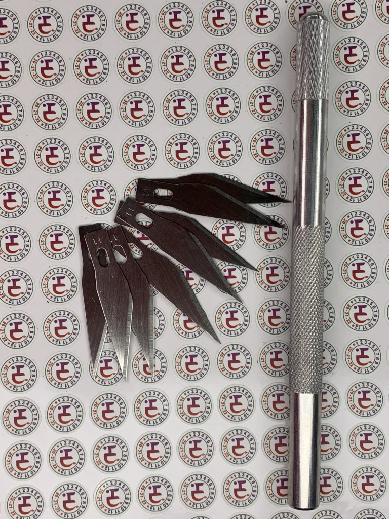 Bộ cán + dao cắt mạch 8 lưỡi nhọn