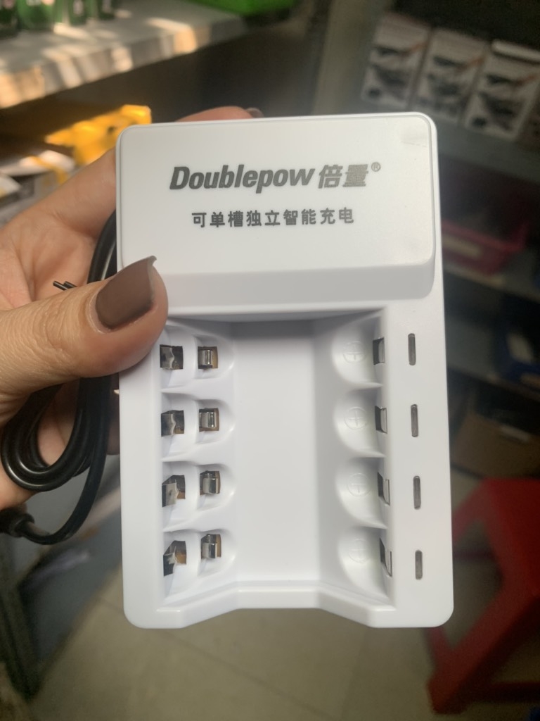 Sạc pin mic AA, AAA tự ngắt -đèn báo đầy - không kèm pin