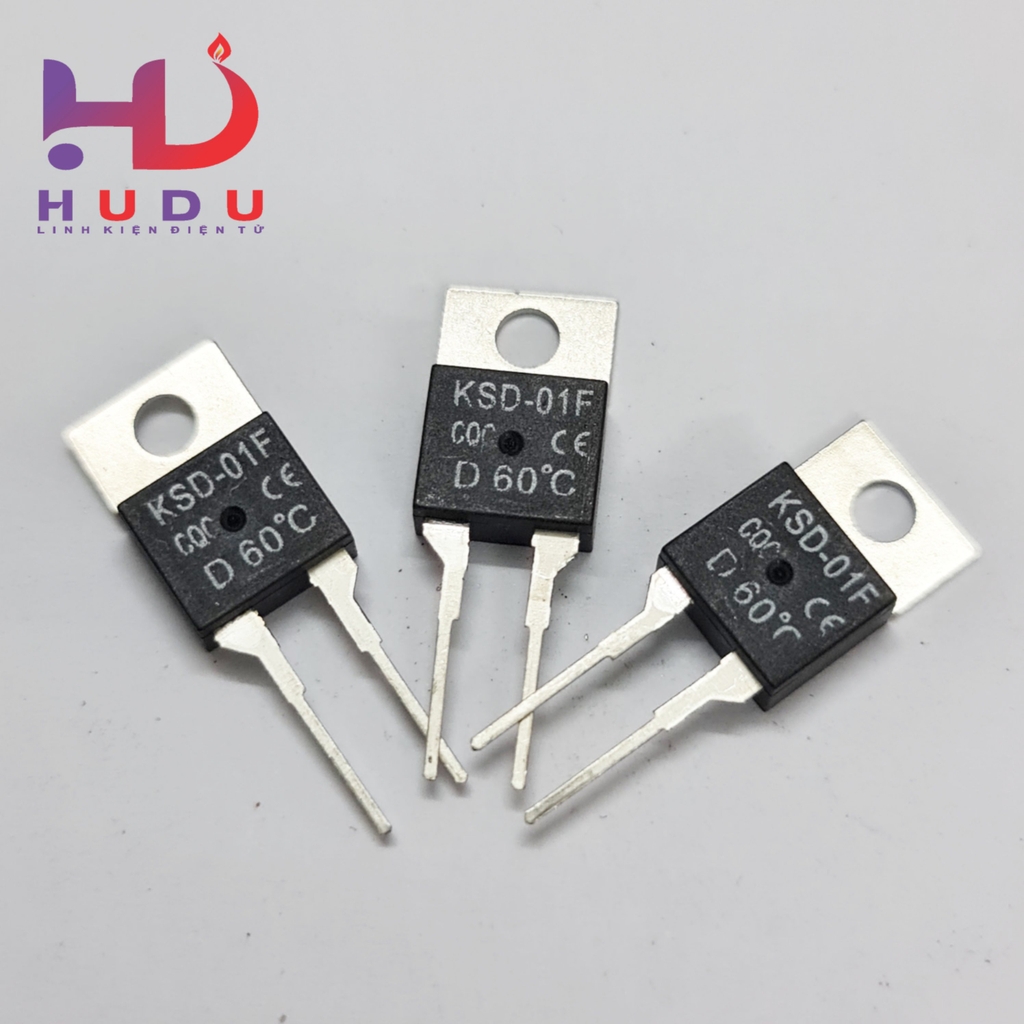 IC điều khiển nhiệt độ thường đóng KSD-01F D60°C mới
