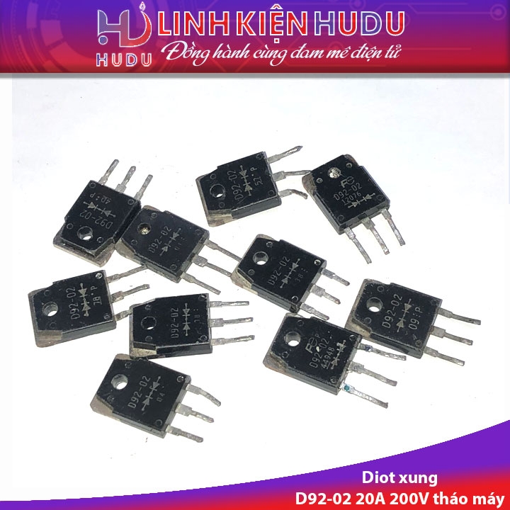 Combo 10 Diot xung D92-02 20A tháo máy