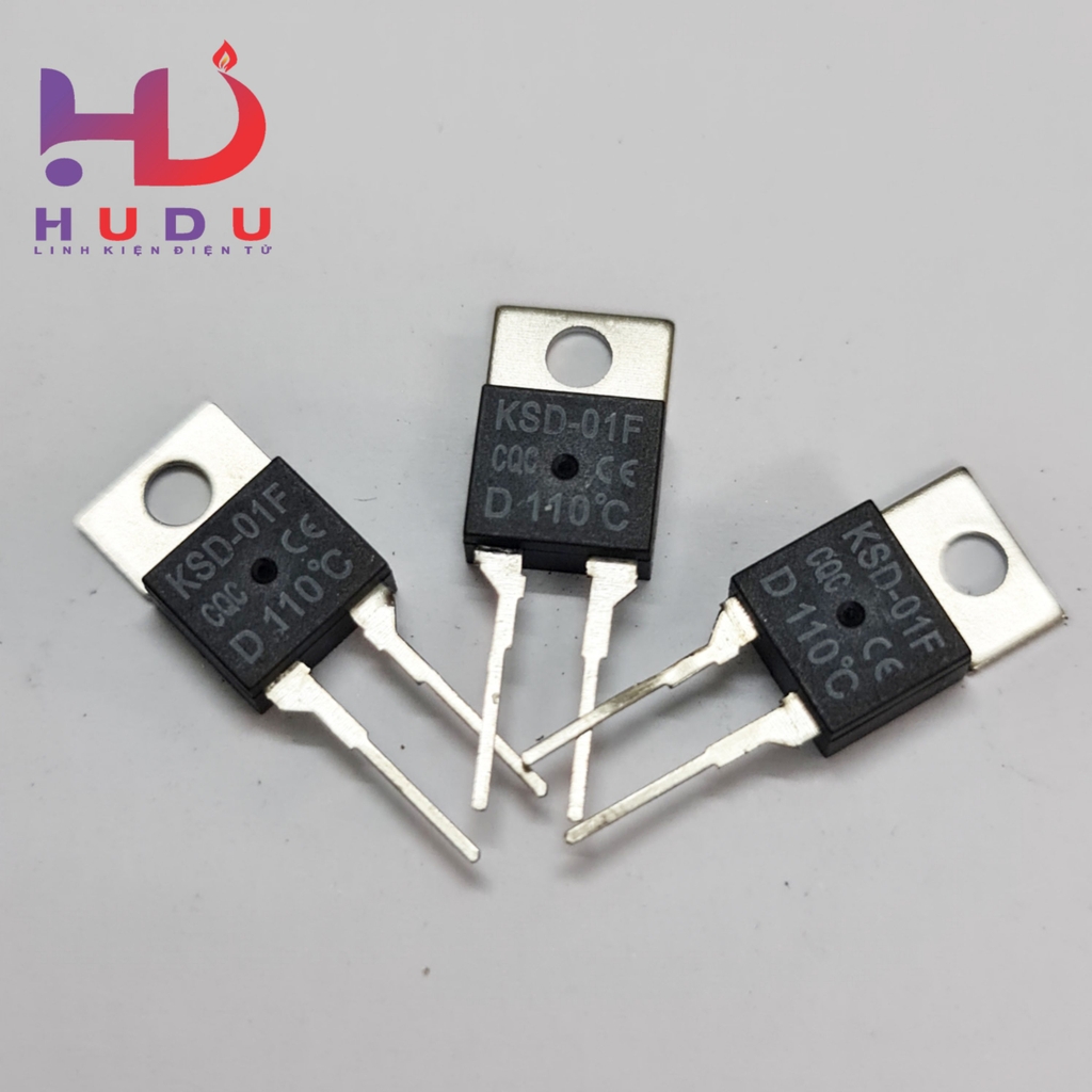 IC điều khiển nhiệt độ thường đóng KSD-01F D110°C mới
