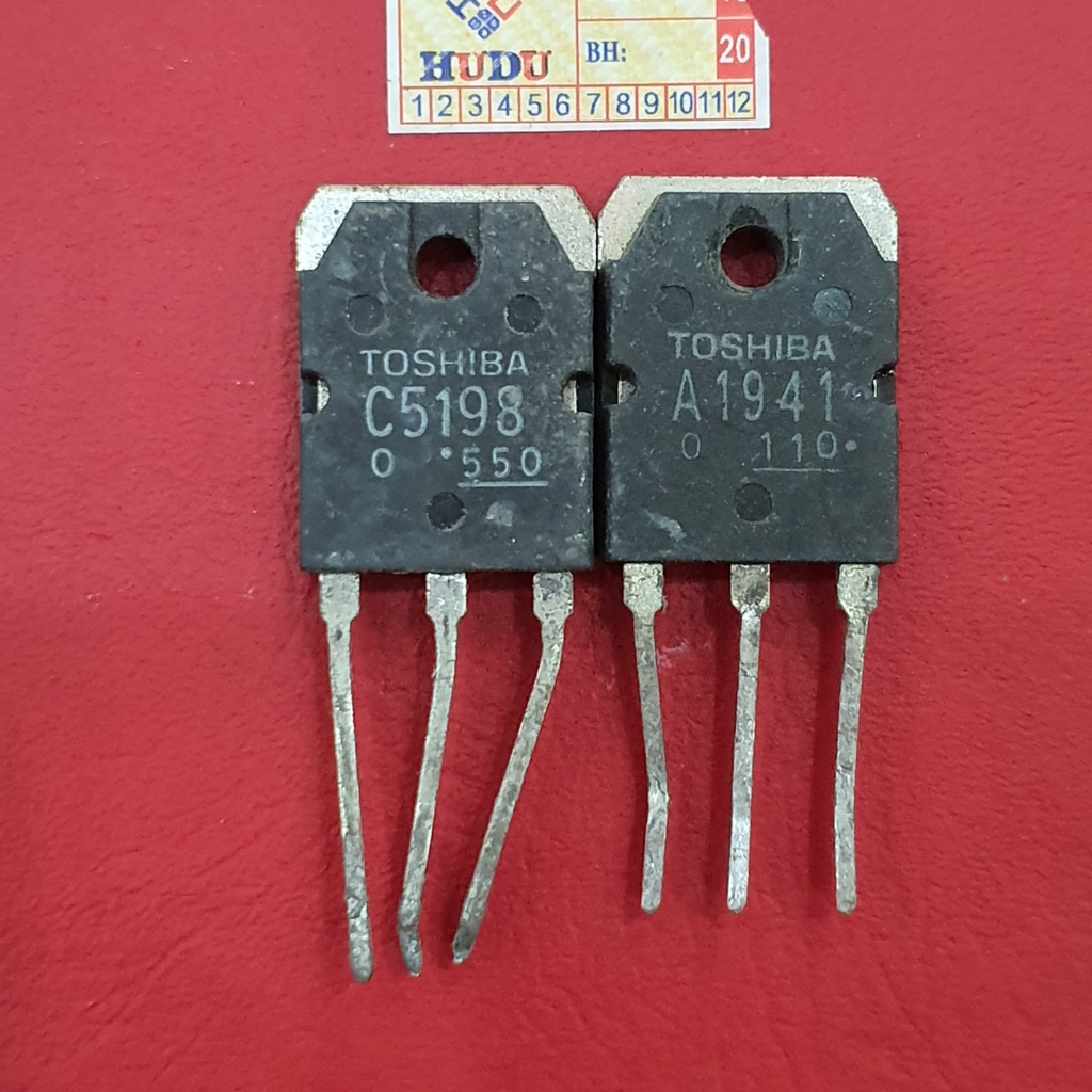 Cặp sò C5198-A1941 tháo máy chính hãng