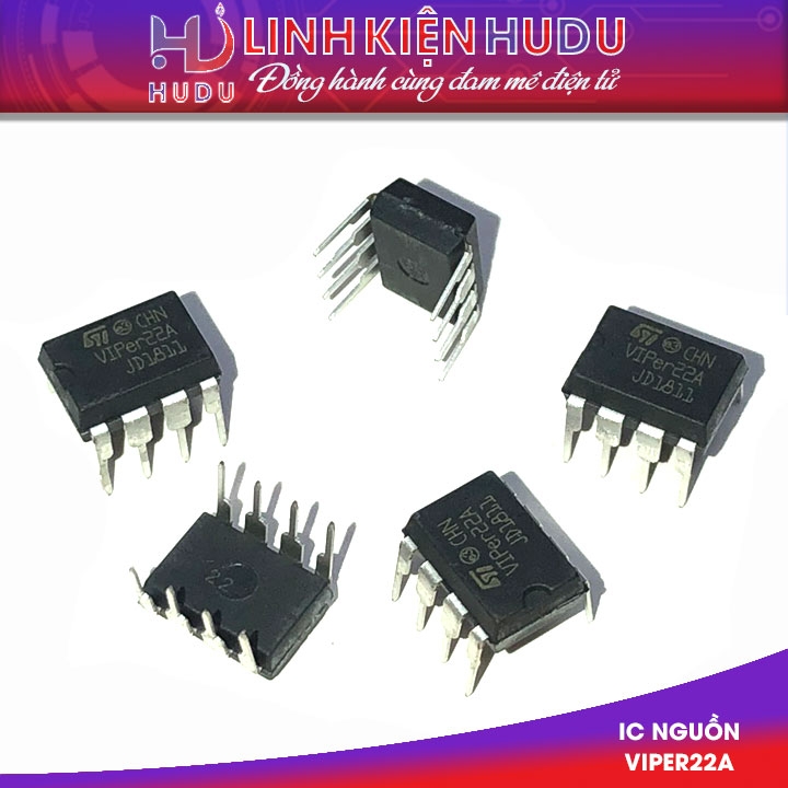 Combo 5 con IC nguồn Viper 22A mới chính hãng