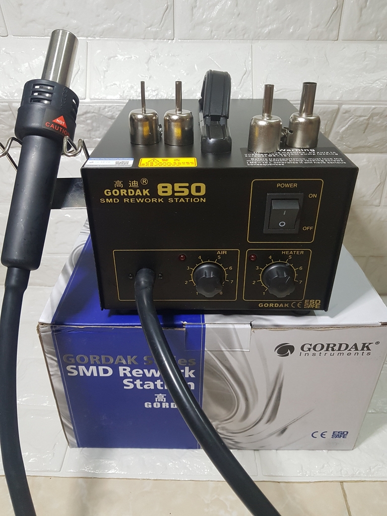 TRẠM KHÒ GORDAR 850 CHÍNH HÃNG [khò hàn]