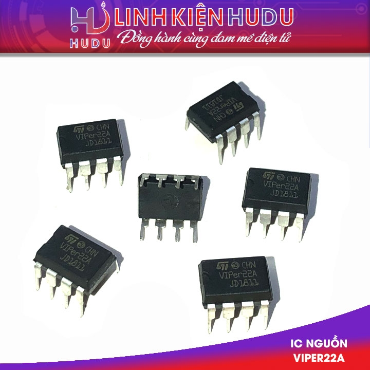 Combo 5 con IC nguồn Viper 22A mới chính hãng